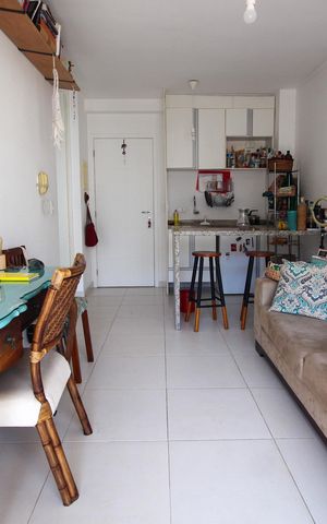Apartamento para alugar com 40m², 1 quarto e 1 vagaSala/Cozinha