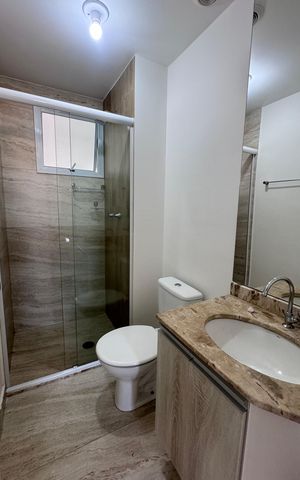 Apartamento para alugar com 77m², 3 quartos e 1 vaga Apartamento para alugar com 77m², 3 quartos e 1 vagaBanheiro