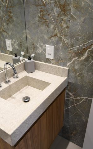 Apartamento à venda com 58m², 2 quartos e 2 vagasBanheiro 2