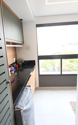 Apartamento à venda com 58m², 2 quartos e 2 vagasÁrea de Serviço
