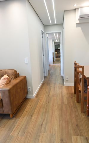 Apartamento à venda com 58m², 2 quartos e 2 vagasSala