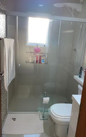 Casa à venda com 192m², 3 quartos e 3 vagas Casa à venda com 192m², 3 quartos e 3 vagasBanheiro do Quarto Suíte 1