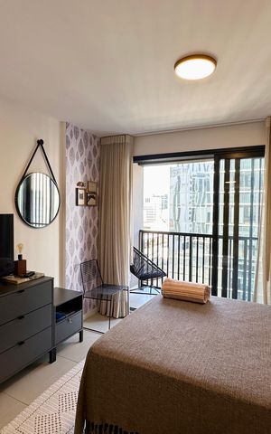 Apartamento para alugar com 33m², 1 quarto e sem vaga Apartamento para alugar com 33m², 1 quarto e sem vagaSala/Quarto