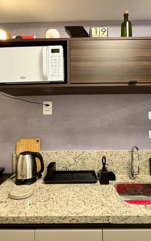 Apartamento para alugar com 33m², 1 quarto e sem vaga Apartamento para alugar com 33m², 1 quarto e sem vagaCozinha e Área de Serviço