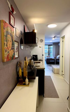 Apartamento para alugar com 33m², 1 quarto e sem vaga Apartamento para alugar com 33m², 1 quarto e sem vagaSala/Quarto