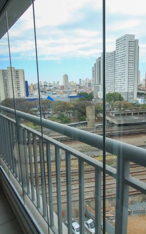 Studio à venda com 24m², 1 quarto e sem vagaVaranda 