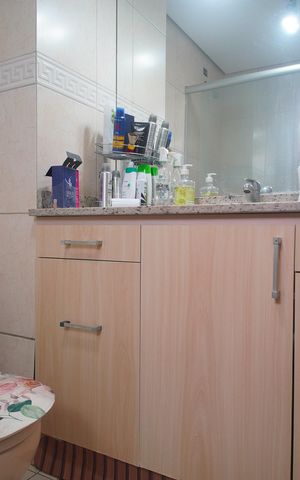 Apartamento à venda com 116m², 3 quartos e 2 vagasBanheiro da Suíte