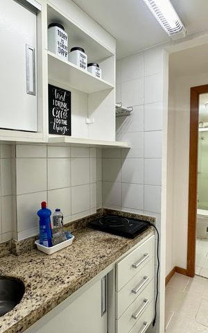 Apartamento à venda com 45m², 1 quarto e sem vaga Apartamento à venda com 45m², 1 quarto e sem vagaCozinha