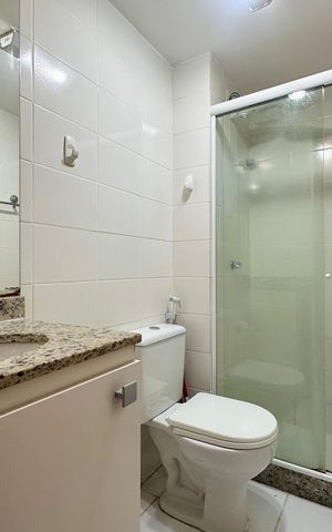 Apartamento à venda com 45m², 1 quarto e sem vaga Apartamento à venda com 45m², 1 quarto e sem vagaBanheiro
