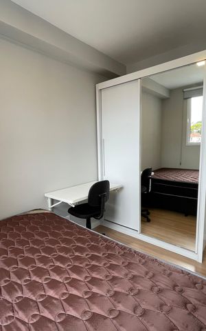 Apartamento para alugar com 25m², 1 quarto e sem vagaQuarto 