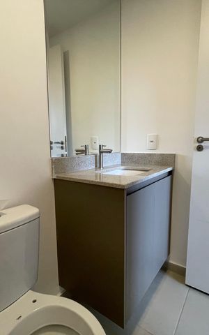 Apartamento para alugar com 25m², 1 quarto e sem vagaBanheiro