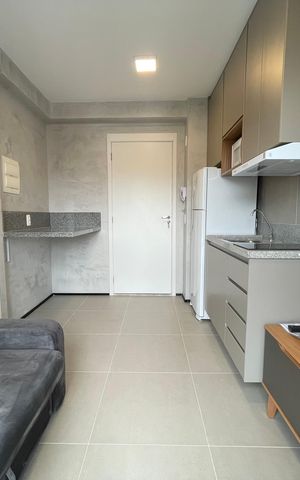 Apartamento para alugar com 25m², 1 quarto e sem vagaSala
