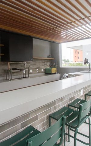 Apartamento à venda com 84m², 3 quartos e 2 vagasChurrasqueira