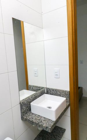 Studio para alugar com 15m², 1 quarto e sem vaga Studio para alugar com 15m², 1 quarto e sem vagaBanheiro