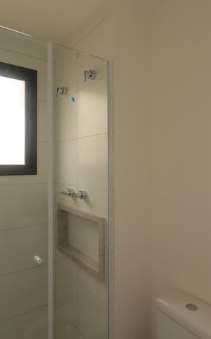 Apartamento à venda com 117m², 3 quartos e 2 vagasBanheiro da Suíte 2