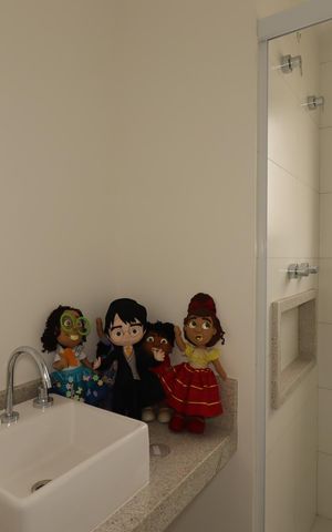 Apartamento à venda com 117m², 3 quartos e 2 vagasBanheiro da Suíte 1