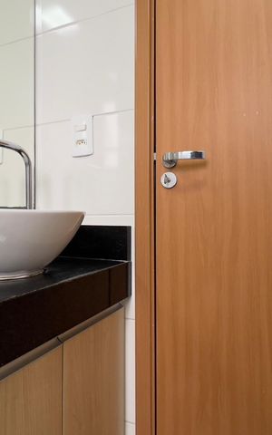 Apartamento à venda com 44m², 2 quartos e 1 vaga Apartamento à venda com 44m², 2 quartos e 1 vagaBanheiro