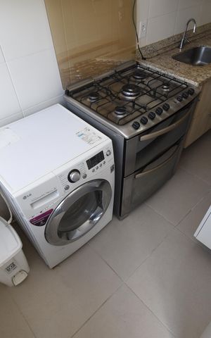 Apartamento para alugar com 59m², 2 quartos e 1 vagaCozinha e Área de Serviço
