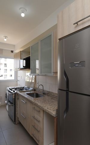 Apartamento para alugar com 59m², 2 quartos e 1 vagaCozinha e Área de Serviço