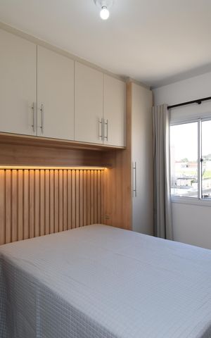 Apartamento para alugar com 59m², 2 quartos e 1 vagaQuarto 1