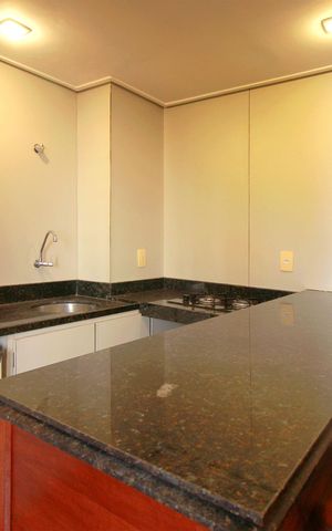 Studio para alugar com 47m², 1 quarto e sem vaga Studio para alugar com 47m², 1 quarto e sem vagaCozinha