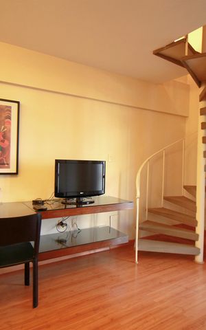 Studio para alugar com 42m², 1 quarto e sem vagaSala