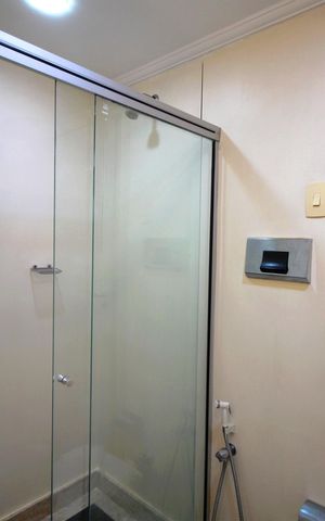 Studio para alugar com 42m², 1 quarto e sem vagaBanheiro da Suite