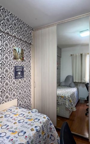 Apartamento à venda com 115m², 3 quartos e 1 vagaQuarto 2