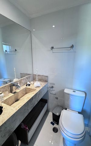 Apartamento à venda com 78m², 3 quartos e 2 vagasBanheiro da Suíte