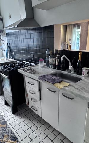 Apartamento à venda com 78m², 3 quartos e 2 vagasCozinha e Área de Serviço
