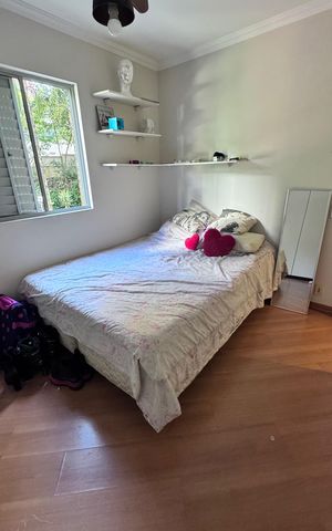 Apartamento à venda com 78m², 3 quartos e 2 vagasQuarto 2