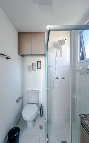Apartamento para alugar com 19m², 1 quarto e sem vaga Apartamento para alugar com 19m², 1 quarto e sem vagaBanheiro