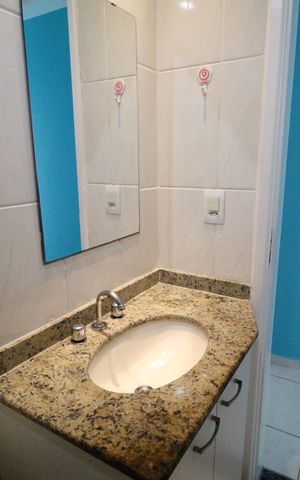Apartamento à venda com 91m², 2 quartos e 1 vagaBanheiro