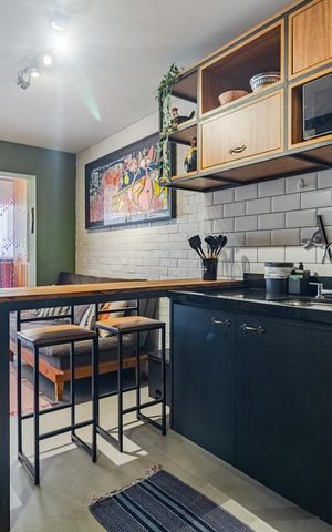 Apartamento à venda com 40m², 1 quarto e sem vagaCozinha
