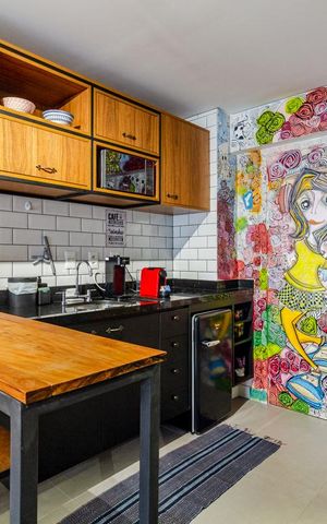 Apartamento à venda com 40m², 1 quarto e sem vagaCozinha