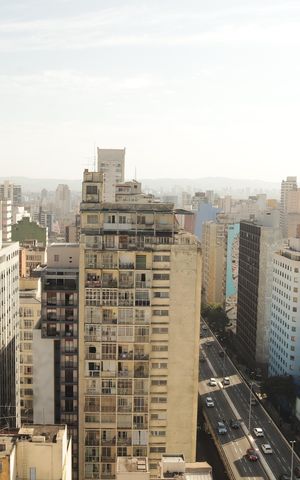 Studio para alugar com 26m², 1 quarto e sem vagaVista da Sacada