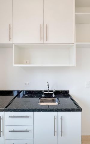 Studio para alugar com 26m², 1 quarto e sem vaga Studio para alugar com 26m², 1 quarto e sem vagaCozinha