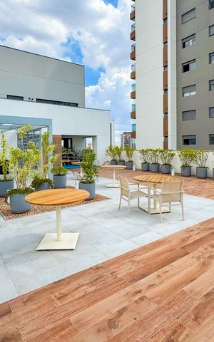 Studio para alugar com 26m², 1 quarto e sem vaga Studio para alugar com 26m², 1 quarto e sem vagaChurrasqueira