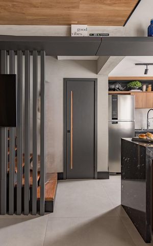 Apartamento à venda com 55m², 1 quarto e 1 vaga Apartamento à venda com 55m², 1 quarto e 1 vagaSala
