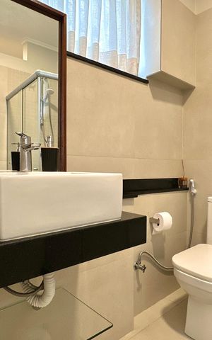 Apartamento à venda com 140m², 3 quartos e sem vaga Apartamento à venda com 140m², 3 quartos e sem vagaBanheiro da Suíte 1