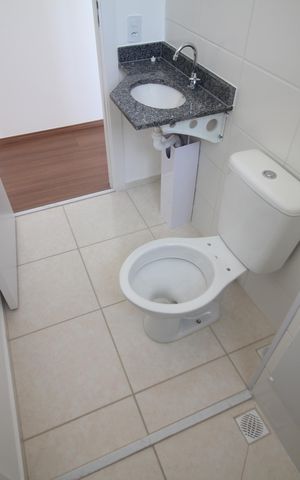Apartamento à venda com 46m², 2 quartos e 1 vagaBanheiro