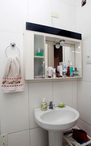 Apartamento à venda com 63m², 2 quartos e sem vagaBanheiro