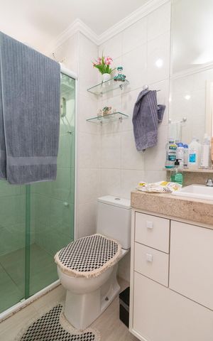 Apartamento à venda com 47m², 2 quartos e 1 vagaBanheiro