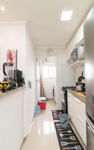 Apartamento à venda com 47m², 2 quartos e 1 vagaCozinha