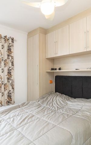 Apartamento à venda com 47m², 2 quartos e 1 vagaQuarto 2