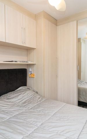 Apartamento à venda com 47m², 2 quartos e 1 vagaQuarto 2