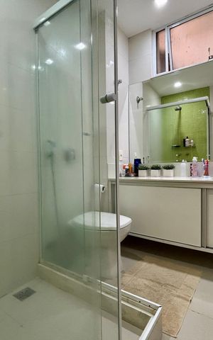 Apartamento para alugar com 66m², 2 quartos e 2 vagas Apartamento para alugar com 66m², 2 quartos e 2 vagasBanheiro da Suíte