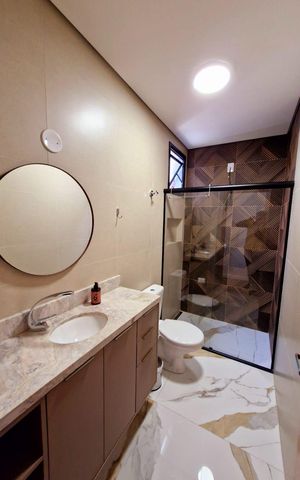Casa à venda com 249m², 3 quartos e 2 vagas Casa à venda com 249m², 3 quartos e 2 vagasBanheiro Social