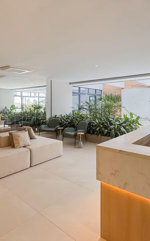 Studio para alugar com 24m², 1 quarto e sem vaga Studio para alugar com 24m², 1 quarto e sem vagaHall social