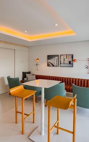Studio para alugar com 24m², 1 quarto e sem vaga Studio para alugar com 24m², 1 quarto e sem vagaSalão de Festas